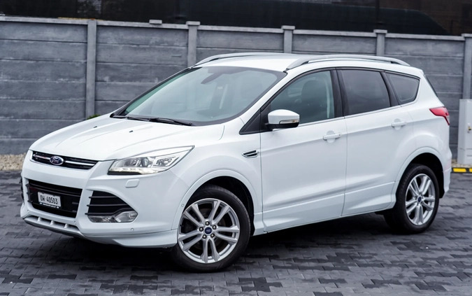 Ford Kuga cena 51900 przebieg: 247500, rok produkcji 2014 z Ozimek małe 781